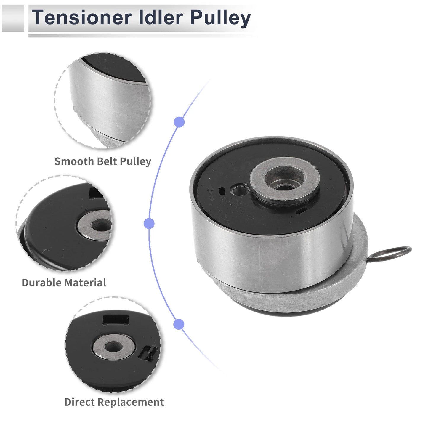 Drive Belt Idler Pulley for Chevrolet Cruze (2011–2015) No. 55574864
