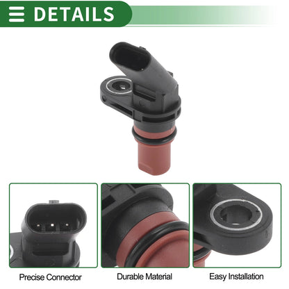 1 Pc Transmission Speed Sensor No.02T906207D for VW Golf Plus (2009–2014)