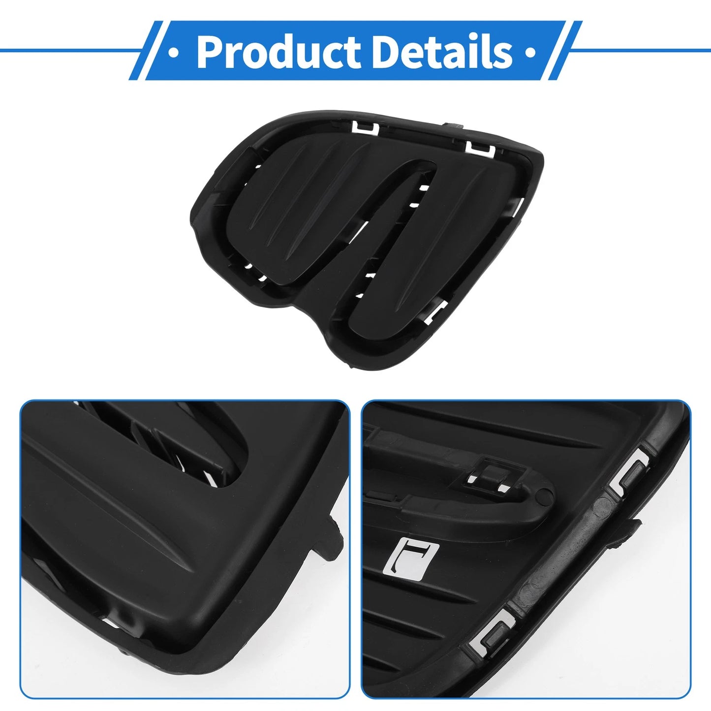 1 Pc Fog Light Grill for Chevrolet Cavalier (2018–2020) No. 26202328