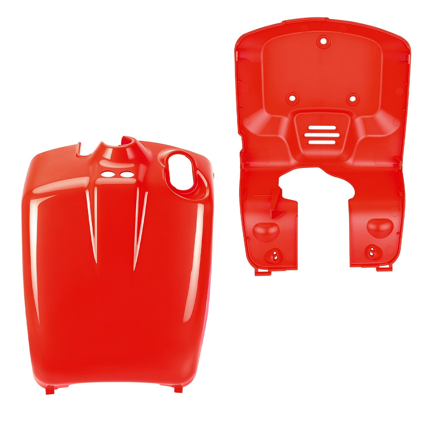 Front & Inner Cover Set for Honda Ruckus 50 (2003–2024) Red