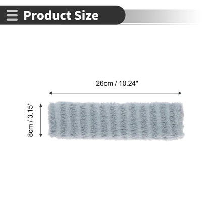 Set of 2 Blue Seat Belt Cover Pads for Universal Fit (26cm)