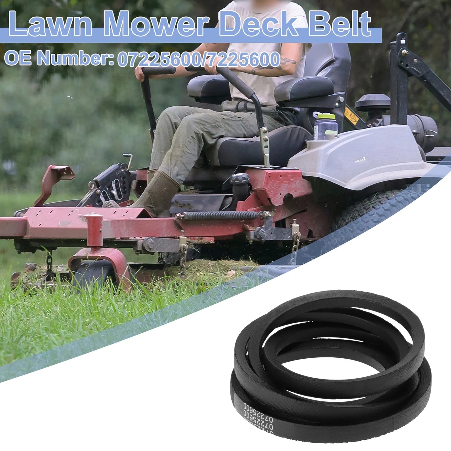 Lawn Mower Deck Belt for Gravely Pro-Turn Z 48 (No.07225600)