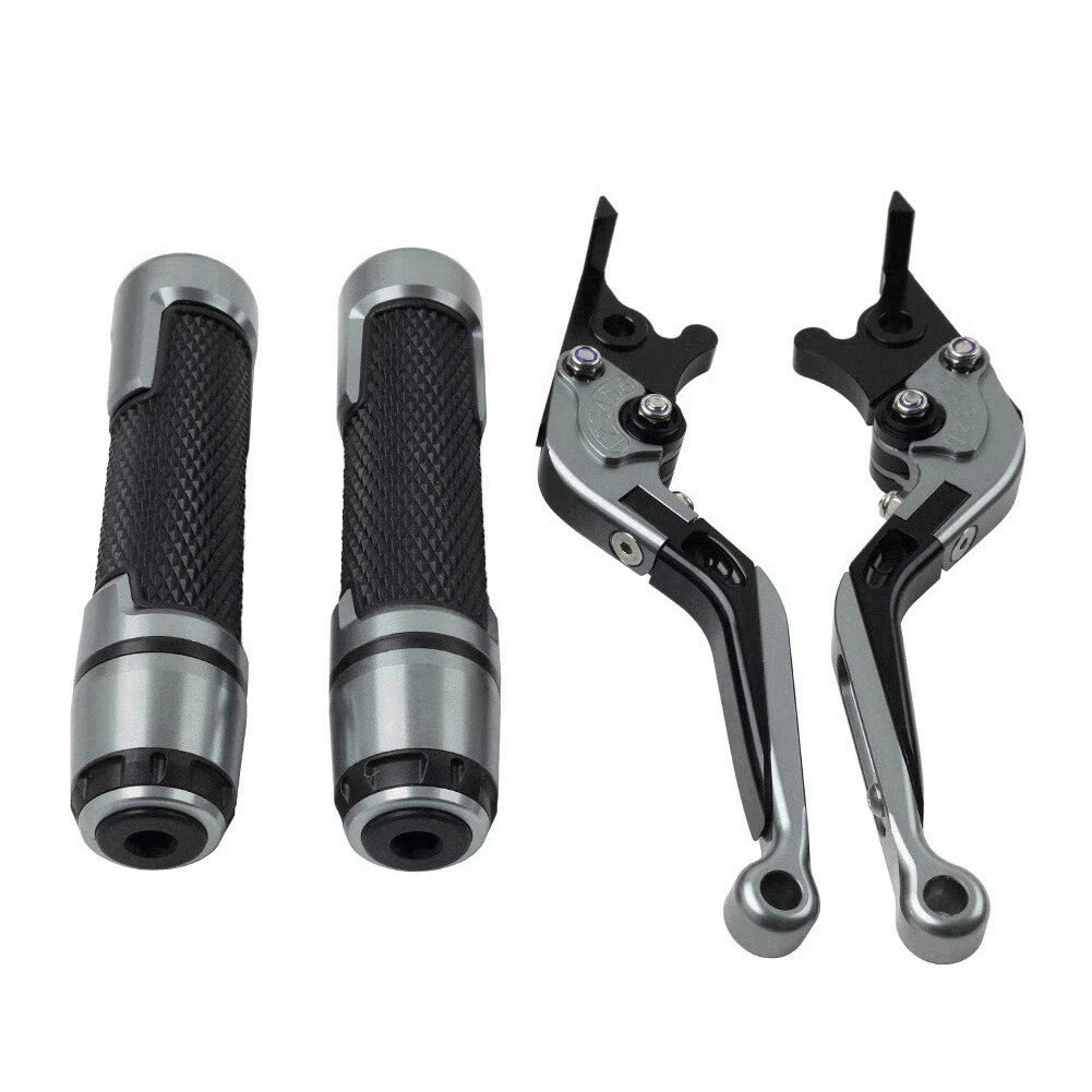 Extendable Brake Clutch Levers & Handlebar Grips for Suzuki GSXR750