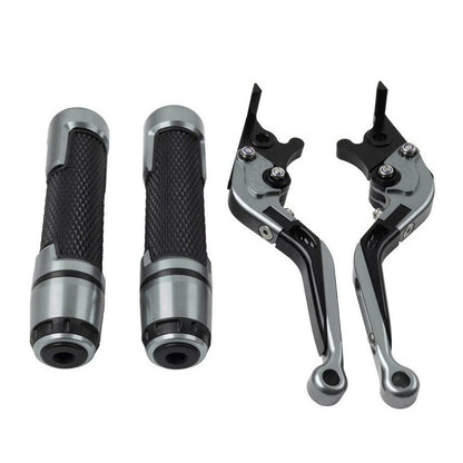 Extendable Brake Clutch Levers & Handlebar Grips for Suzuki GSXR750