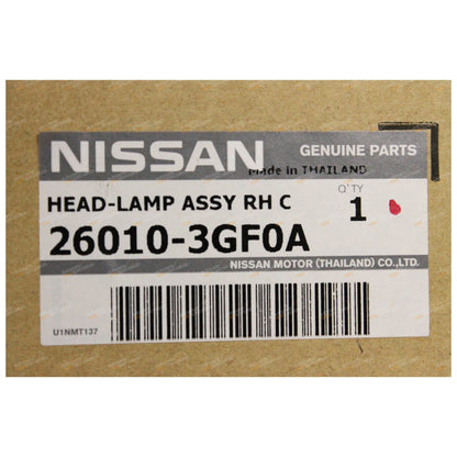 Set of 2 Non-Xenon Headlights for Nissan Pulsar C12 (2013-Onward)