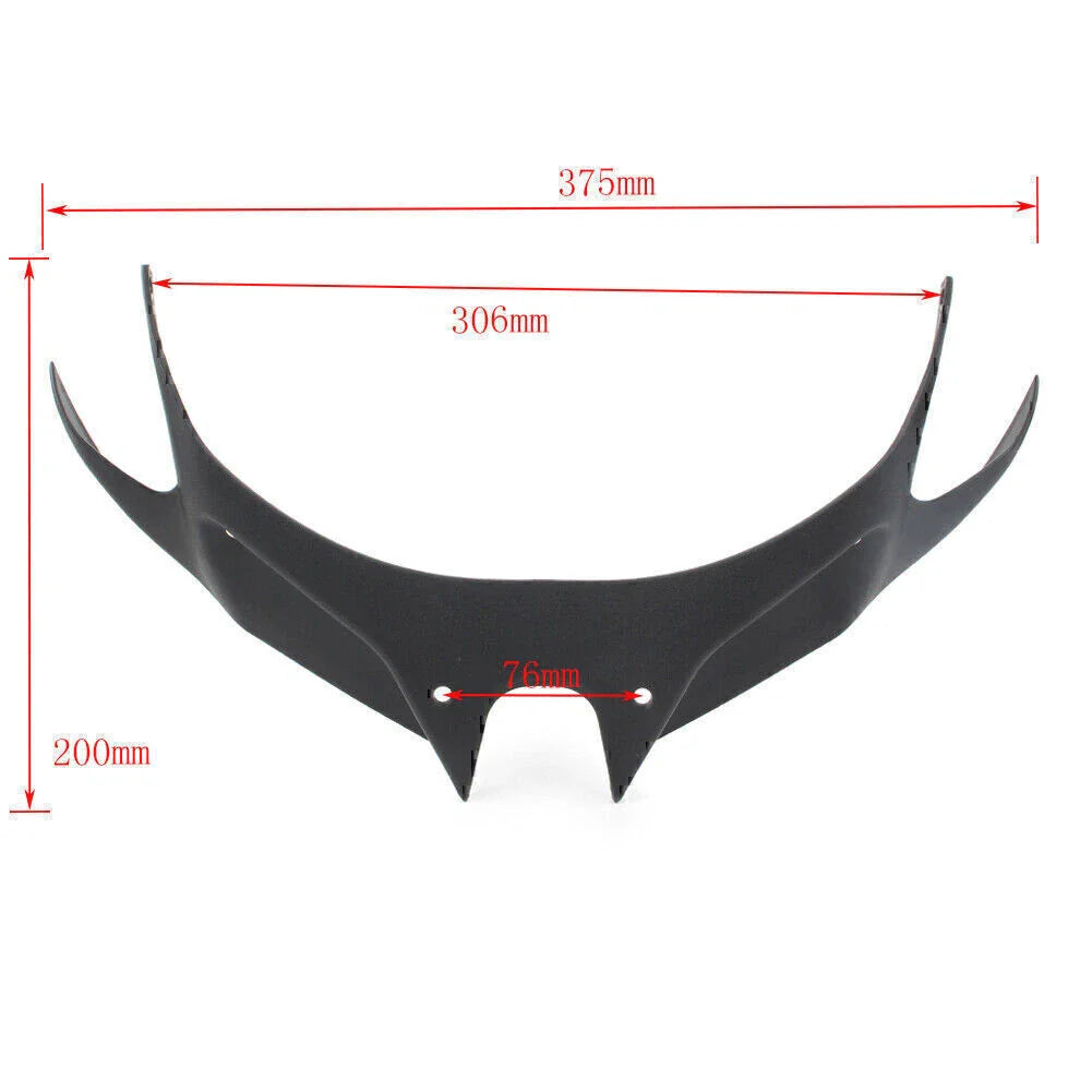 Windscreen Panel Fairing Cover for Kawasaki Ninja 250 400 (2018-2023)