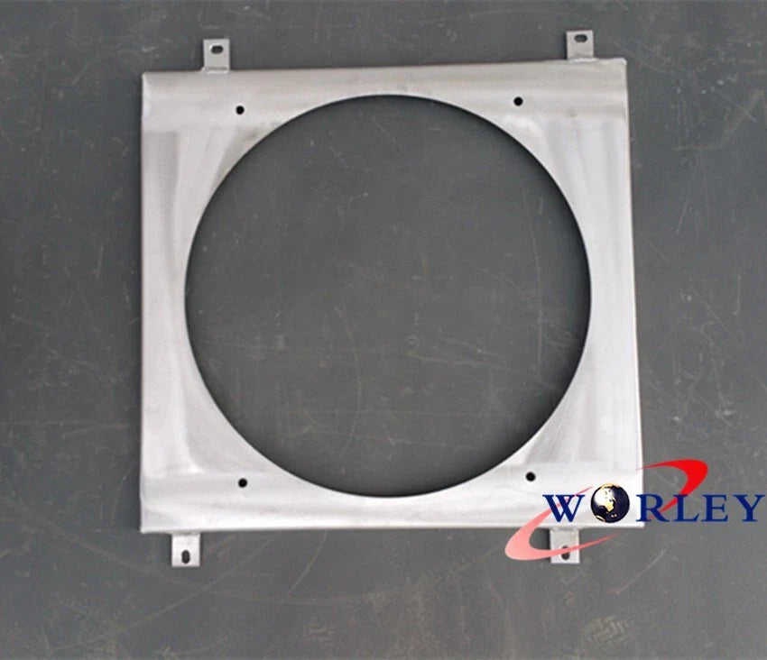 Aluminum Shroud + Fan for Toyota Land Cruiser 40 Series FJ40 FJ45 (1960-1984)