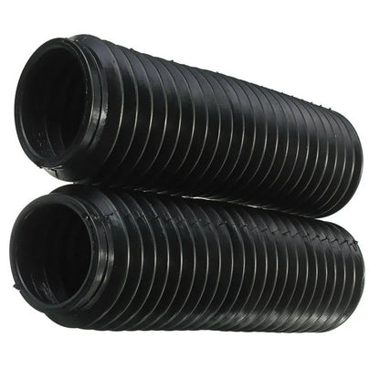 2 x Motorcycle Rubber Fork Gaiters Protector Shock Front Boots for CQR Model