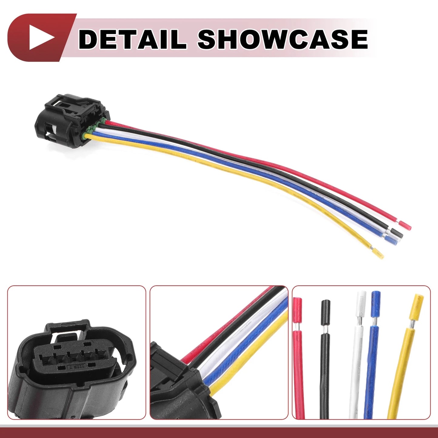 Wiring Harness for Toyota Prius (2010–2015) No. 9098012303 5 Pin 18 Gauge