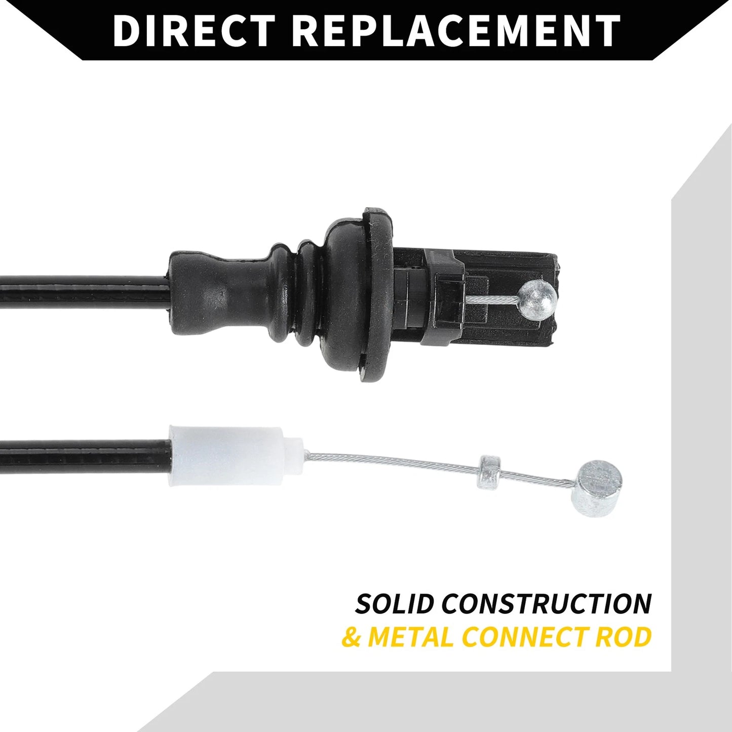Interior Front Door Lock Cable for Hyundai i30 (2007–2017) No. 813712R000