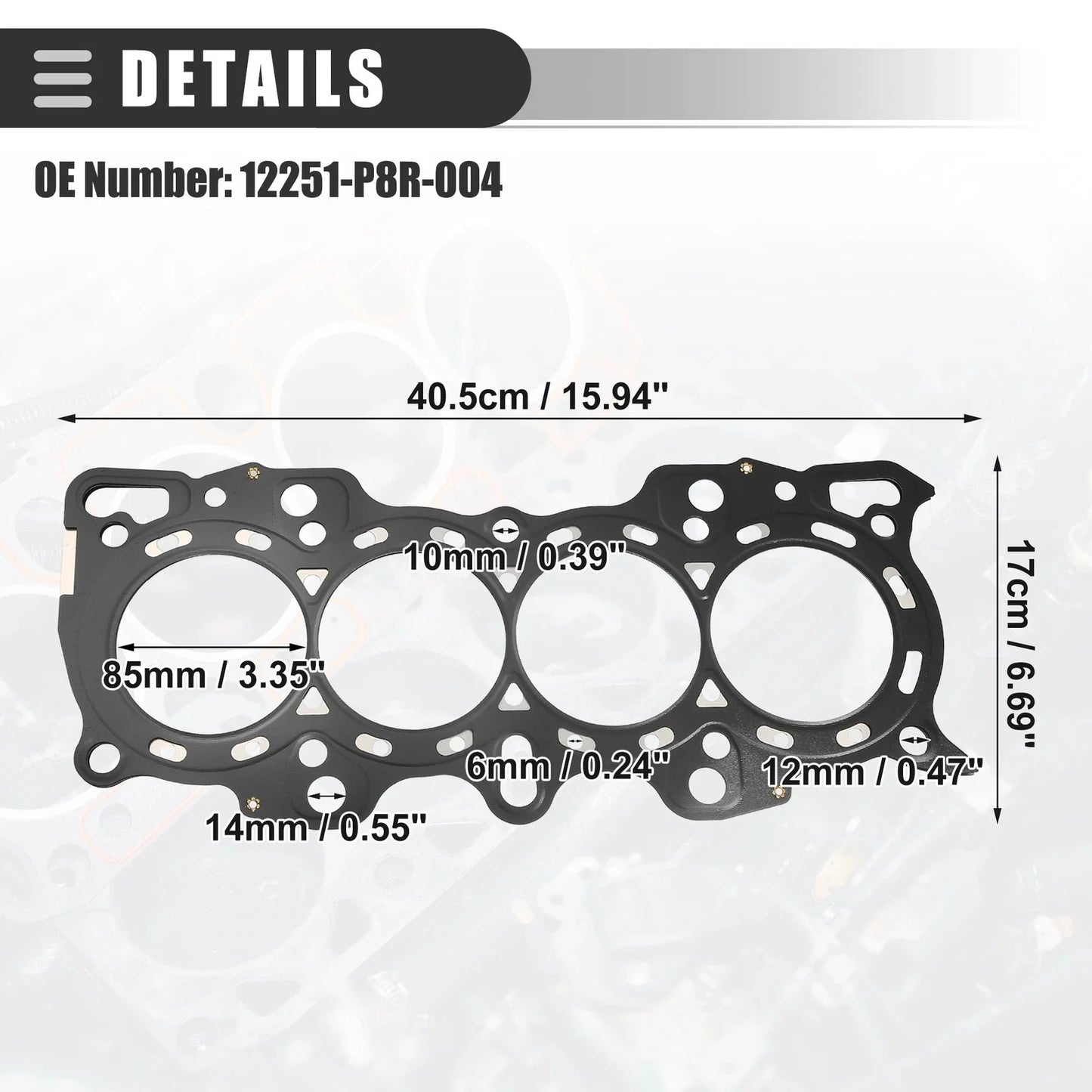 Cylinder Head Gasket for 2.0L Honda CR-V (1997-2001)