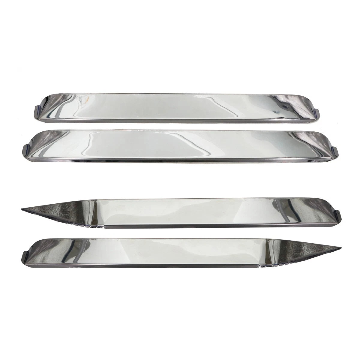Chrome Weather Rain Visor for Toyota Corolla (1970–1979)