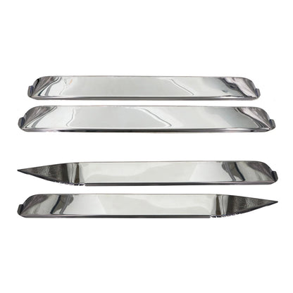 Chrome Weather Rain Visor for Toyota Corolla (1970–1979)