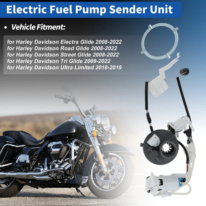 Fuel Pump Module Assembly for Harley Davidson Electra Road Glide (2008–2022)