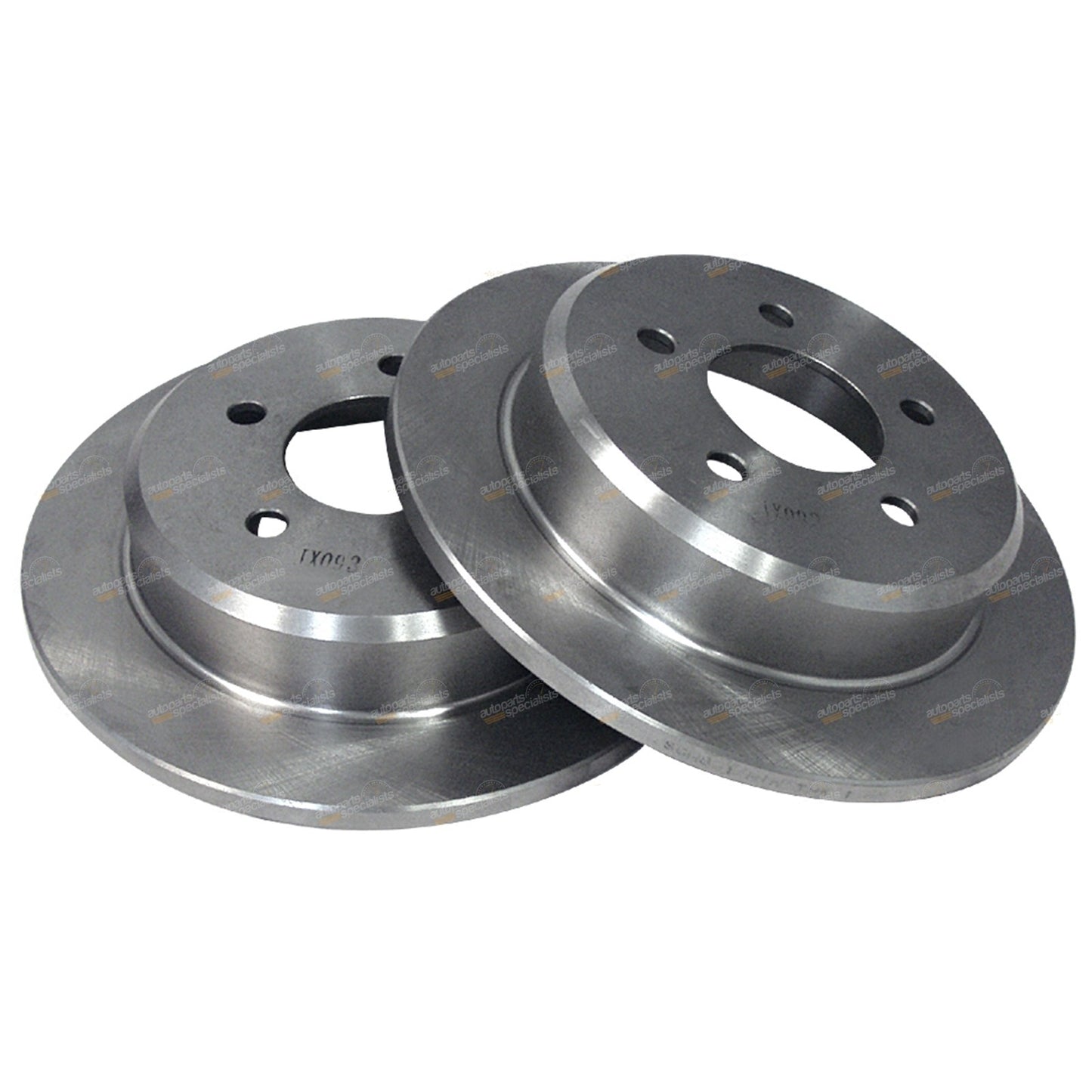 2 Rear Disc Brake Rotors for Ford Explorer (1996–2001)
