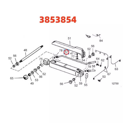 Power Trim Hose for Volvo SX (N/A)