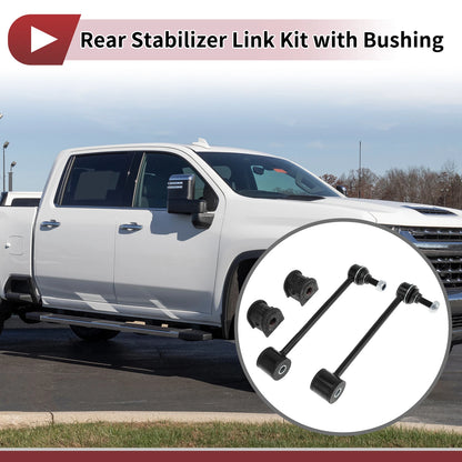 Set of 2 Rear Stabilizer Bar Links with Bushings for GMC Yukon (2000–2014) No.K6700