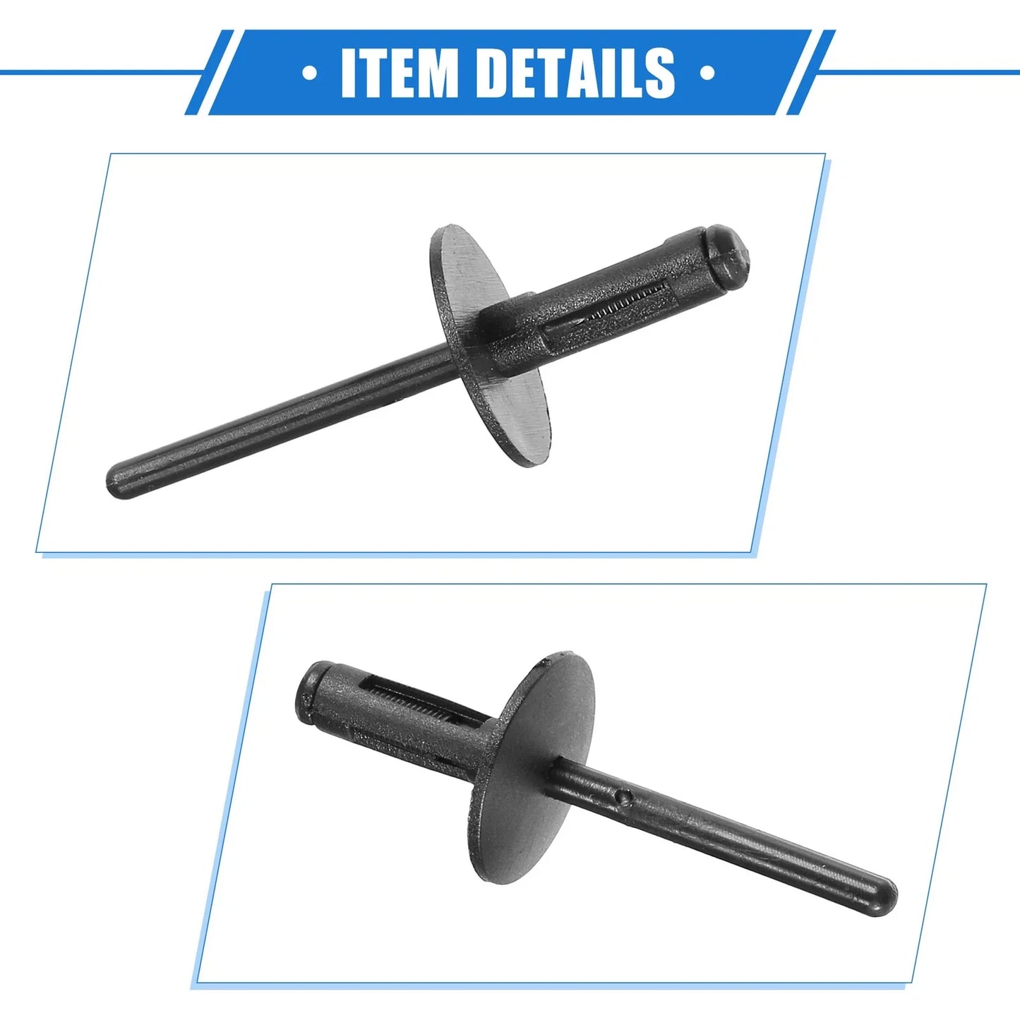50 Pcs Fender Liner Rivet Bolts for BMW X6 (2008 - 2019)