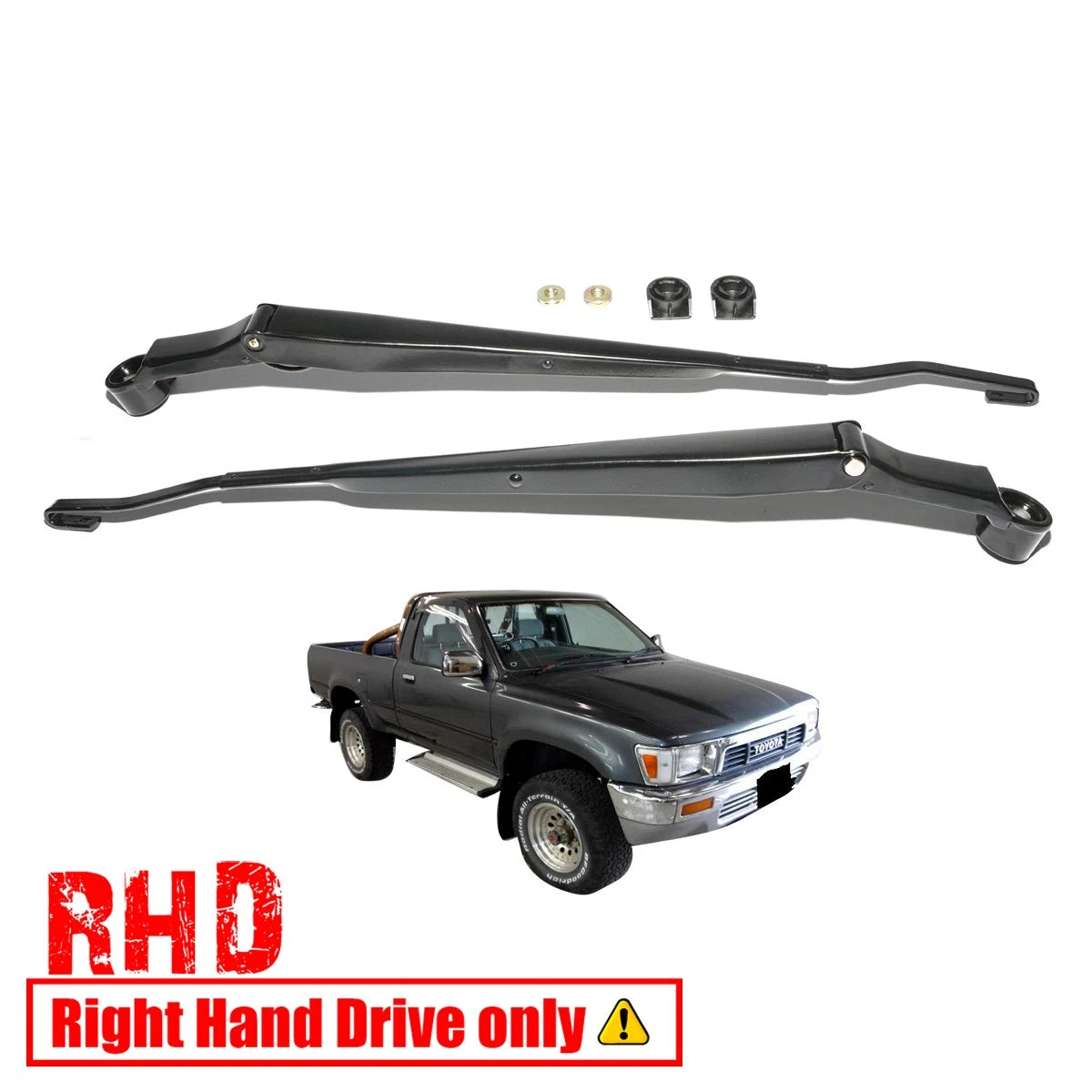 Wiper Arm Pair for Toyota HiLux Pickup Truck (LN100, LN145) RHD