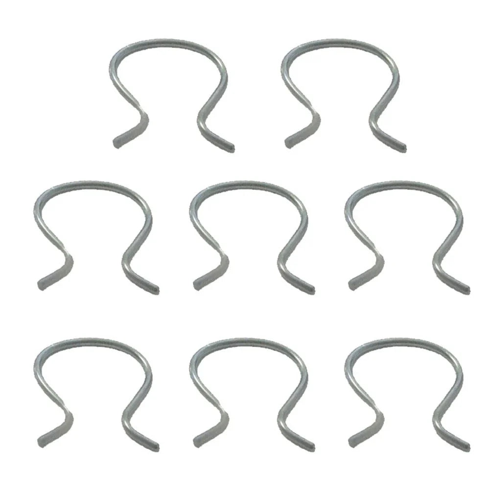 8 x Horseshoe Clips Zinc Plated for Chevrolet Buick Pontiac