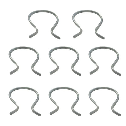 8 x Horseshoe Clips Zinc Plated for Chevrolet Buick Pontiac