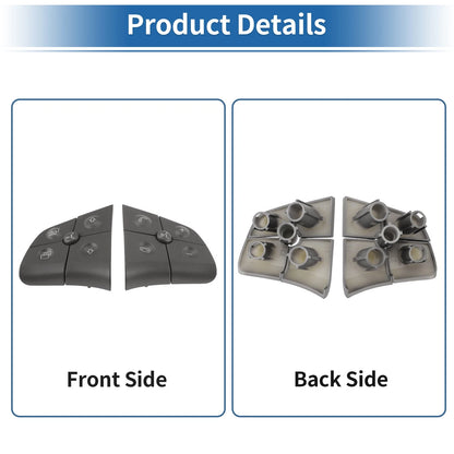 Steering Wheel Button Set of 10 for Mercedes-Benz (No. 1648207910)