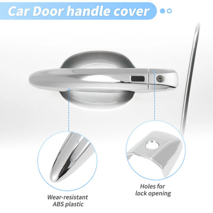 Chrome Door Handle Cover Protector for Nissan Sentra Altima X-Trail Qashqai