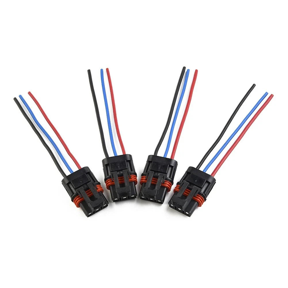 4x Power Bus Bar Plug-Pigtail Wire Plug-Connector Adapter Set for Polaris Pulse
