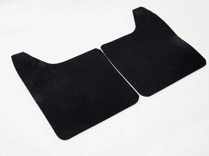 Front Mud Flaps Splash Guards for Holden TF Rodeo Isuzu 88-97 (Black Rubber)