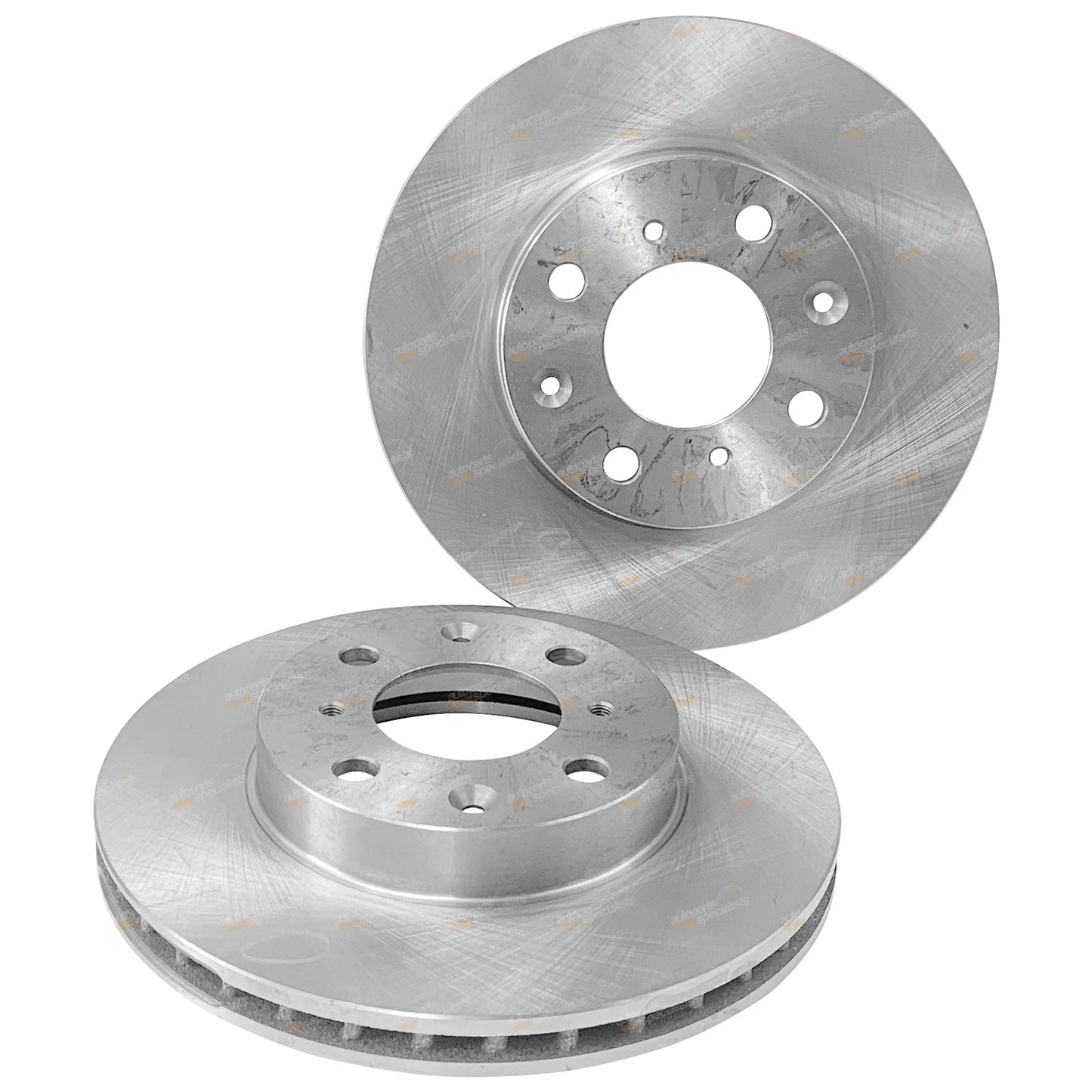 2X Front Disc Brake Rotors for Honda Civic (1991–1993)