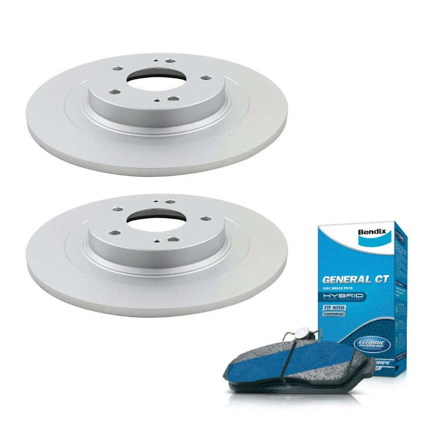 Rear Brake Pads and Rotors for Mitsubishi ASX (2010–2020)