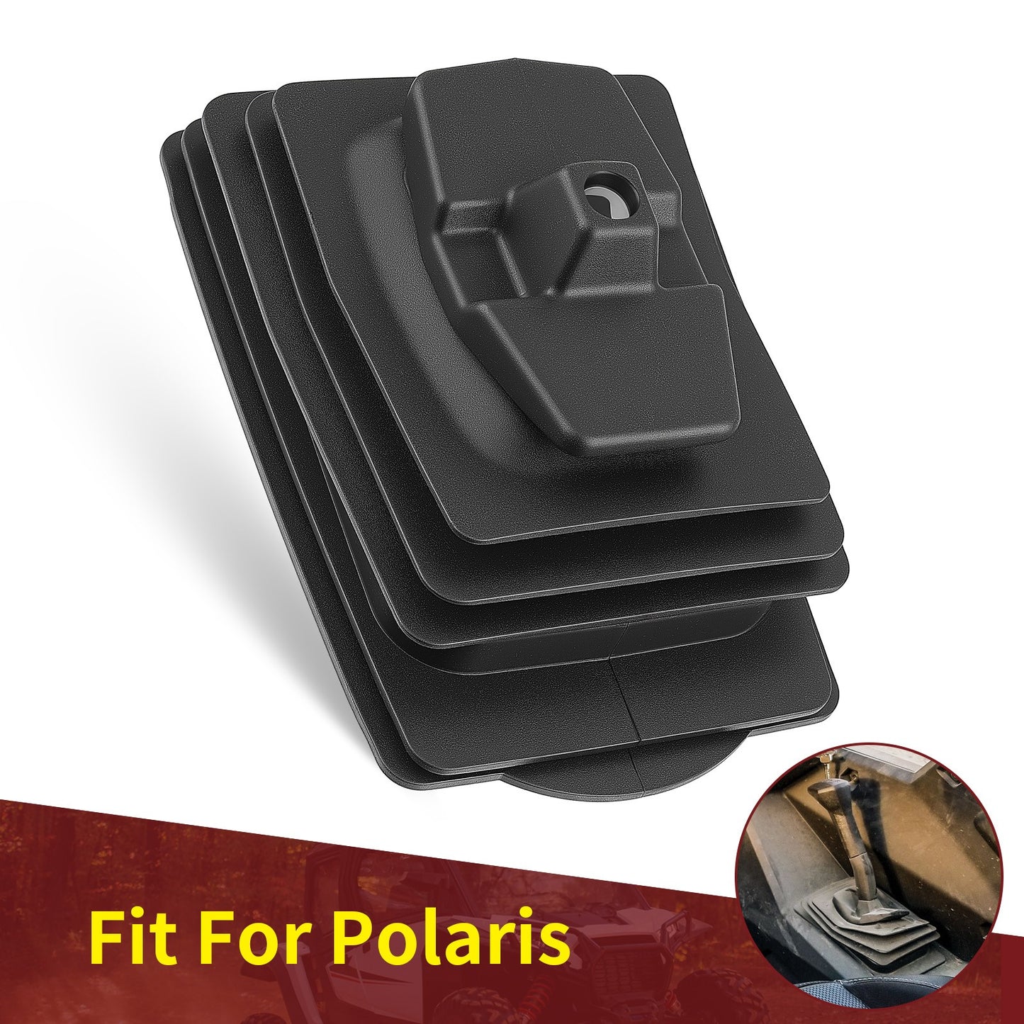 Floor Shifter Boot for Polaris RZR XP 1000 / XP 4 1000 (2014–2023)