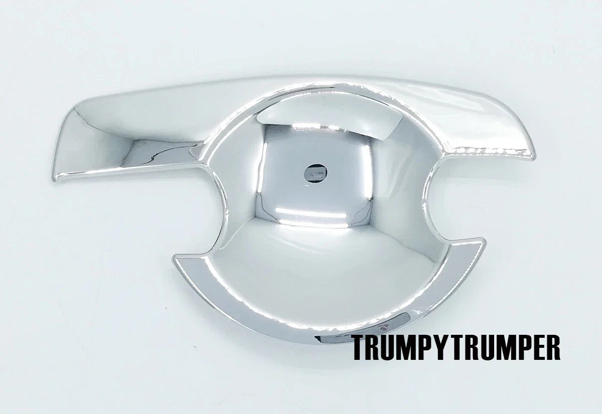 Chrome Door Handle Cover Insert Bowl Trim for Nissan Navara D40 (2005-2015)