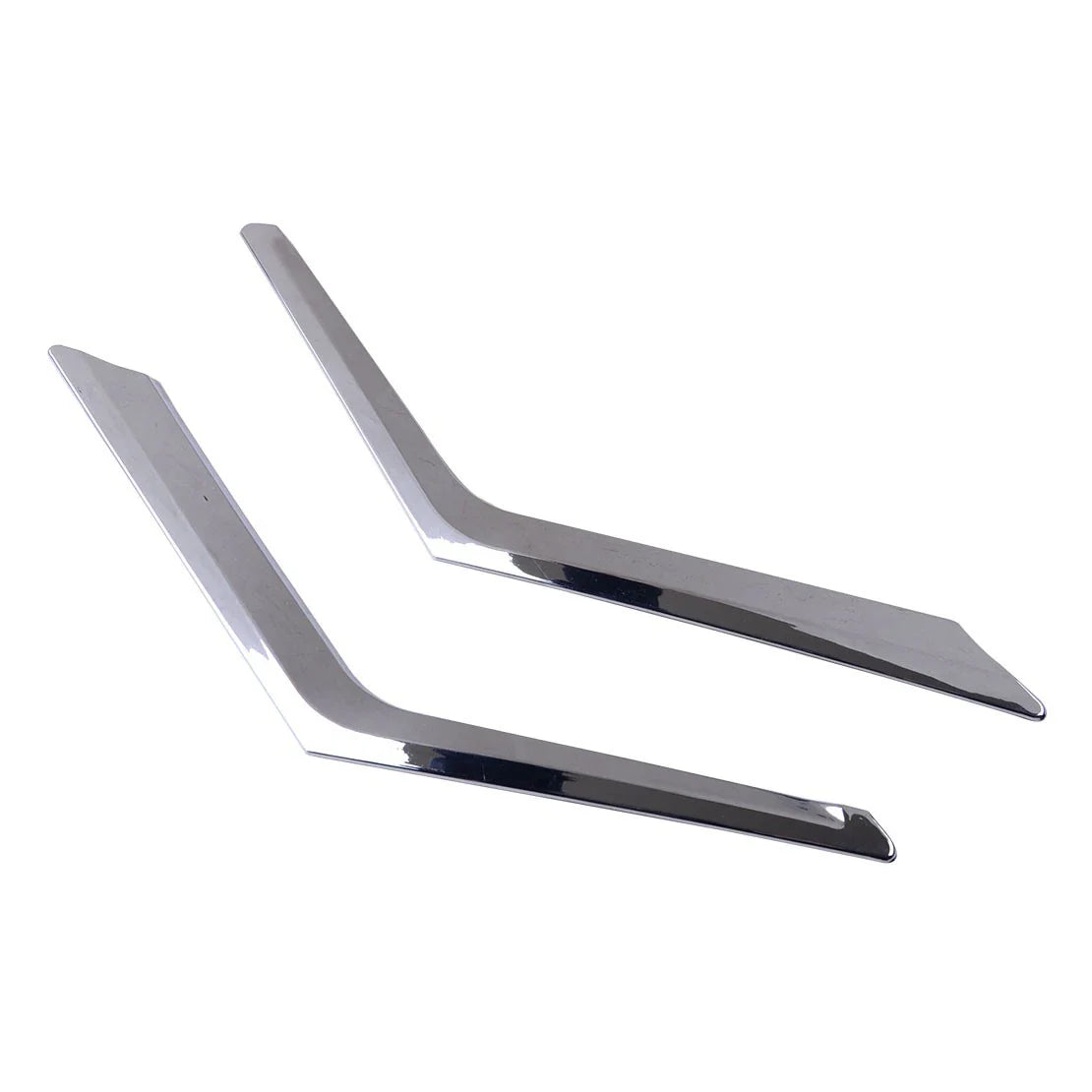 2 x Front Upper Grille for Nissan Rogue X-Trail T32 (2014-2016) Silver