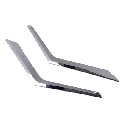 2 x Front Upper Grille for Nissan Rogue X-Trail T32 (2014-2016) Silver
