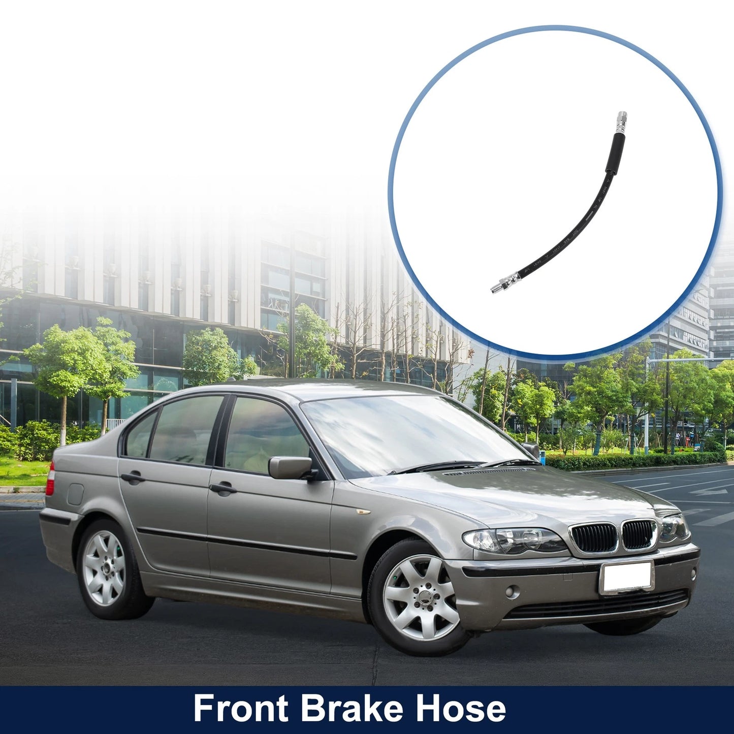 Front Brake Hose for BMW 318i (1984–1992) No. 34321159890