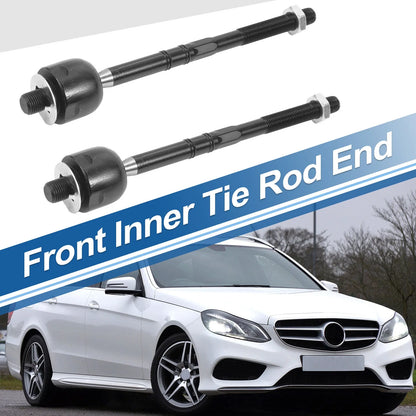 2 x Front Inner Tie Rod End Links for Mercedes-Benz S600 (2001-2006)