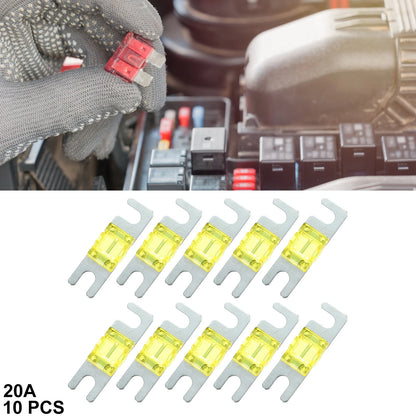 10pcs 20A AFS Mini ANL Fuses for Car Truck Motorcycle (Universal)