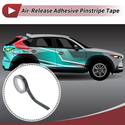 Pinstripe Tape 25mm x 10m for Car Motorcycle Boat Gloss Gray (1 Pc)