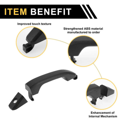 Front Left Exterior Door Handle for Chevrolet Suburban 3500 HD (2001-2006)