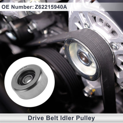 Drive Belt Idler Pulley for Fiesta Mk6 (2009–2013) No.Z62215940A Steel