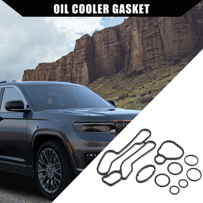 Set of 1 Oil Cooler Gasket for Opel (No.55355602/5650834)