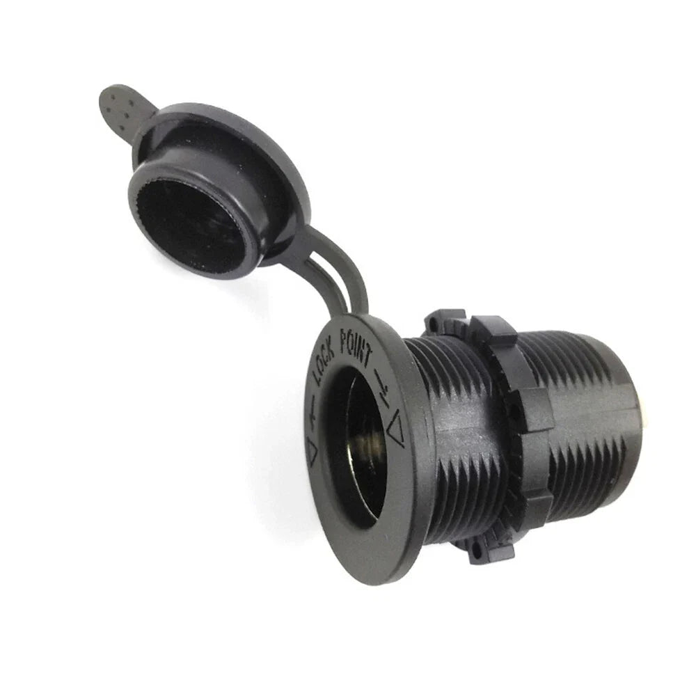 12V Cigarette Lighter Socket Power Outlet for Car Motorcycle ATV