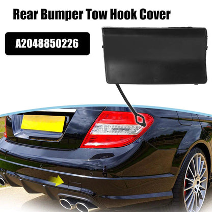 Rear Bumper Tow Hook Eye Cap Cover for Benz C280 C300 C350 C63 AMG (2008-2015)