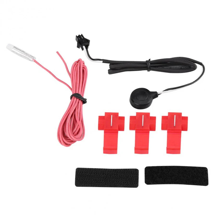 Digital Red LED Motorcycle Tachometer 0-20000 RPM Gauge for 12V Motorcycles
