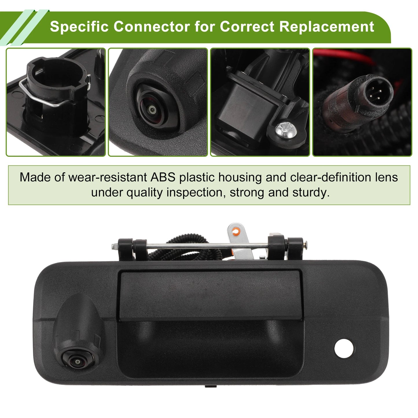 Tailgate Handle with Backup Rear View Camera No. 690900C050 for Toyota Tundra (2007–2013)