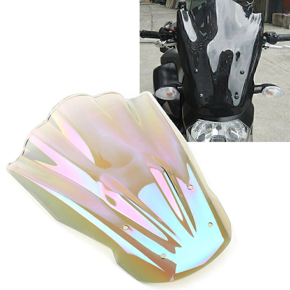 Motorcycle ABS Iridium Windshield for Yamaha MT-07 (2014-2017)