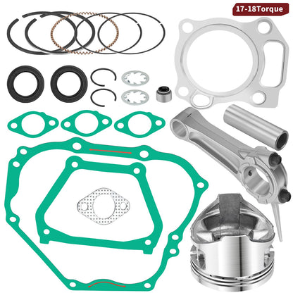Piston Gasket Rebuild Kit for Yamaha Golf Cart G16-G20 (301CC)