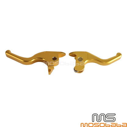 Finger Brake Clutch Hand Levers for Harley Touring Road Glide Ultra (2009-2023)
