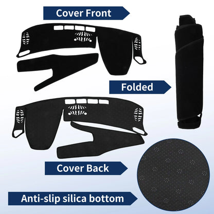 Dash Cover for Lexus UX UX200/UX250h (2019–2020) Polyester Black